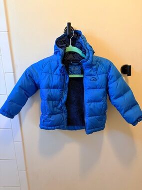 LL BEAN coat toddler blue size 3T